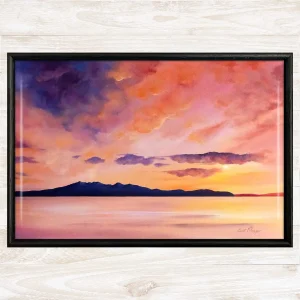 Glory, Framed Tile by Scott McGregor