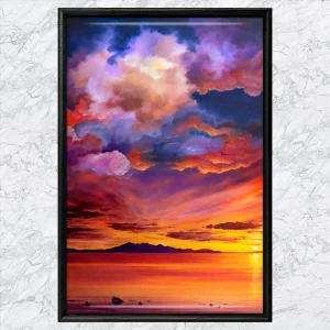 Arran, Framed Tile by Scott McGregor