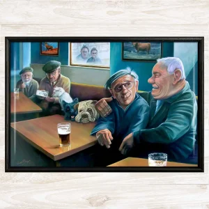 Best Mates, Framed Tile by Scott McGregor