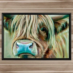 Heather, Framed Tile by Scott McGregor