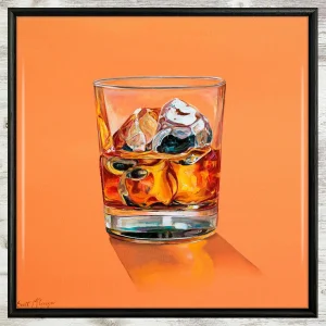 Angel's Share, Framed Tile by Scott McGregor