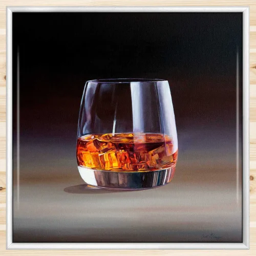 Over Ice, Framed Tile by Scott McGregor - Image 2