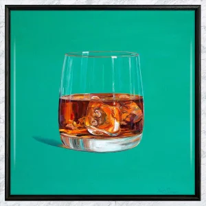 Uisge Beatha, Framed Tile by Scott McGregor
