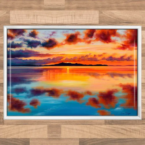 Reflections, Framed Tile by Scott McGregor - Image 2