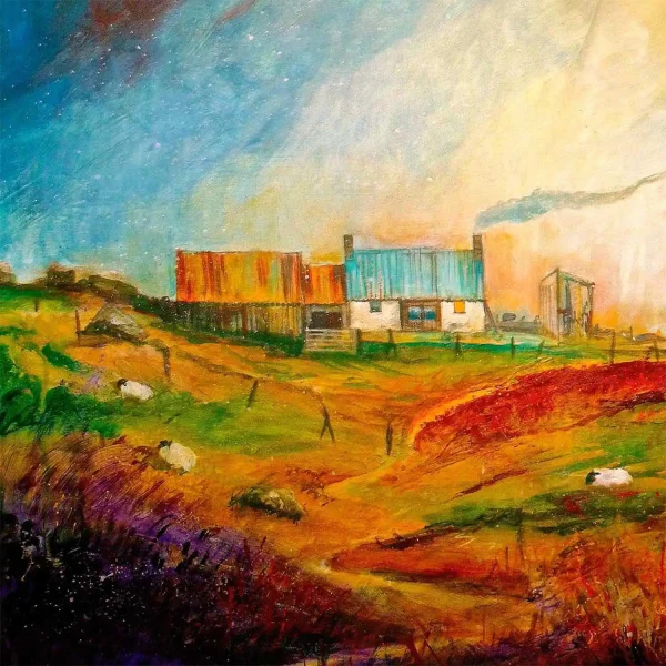 Hail Storms at Whitewell, Greeting Card by Ann Vastano - Image 2