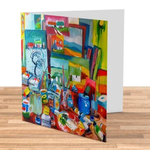 Highland Studio, Greeting Card by Ann Vastano