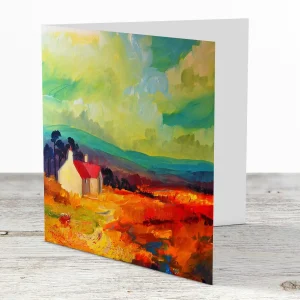 Northern Light, Greeting Card by Ann Vastano