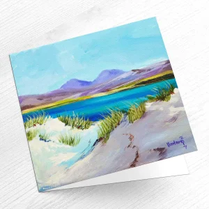 Ardnave Dunes, Greeting Card by Ann Vastano