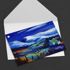 Avielochan View, Greeting Card by Ann Vastano
