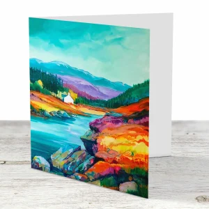 Glen Feshie, Greeting Card by Ann Vastano