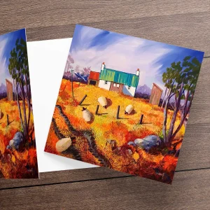 Autumn Light, Greeting Card by Ann Vastano