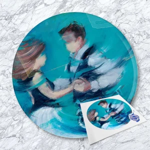 Highland Heartbeat, Glass Cutting Board by Janet McCrorie
