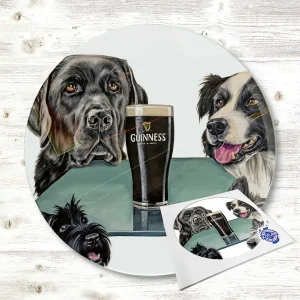 Black & White, Glass Cutting Board by Scott McGregor