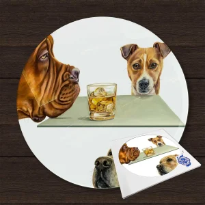 That Thing is the Same Colour as Us, Glass Cutting Board by Scott McGregor