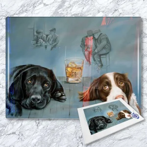 It Smells Great, Glass Cutting Board by Scott McGregor
