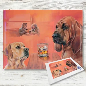 Smells Like a Twenty Year Old Malt, Glass Cutting Board by Scott McGregor
