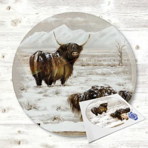 Maria and Logan, Glass Cutting Board by Scott McGregor
