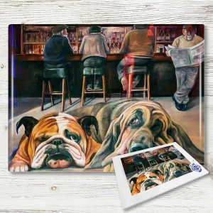 No Walk Again Today, Glass Cutting Board by Scott McGregor