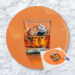 Angel's Share, Glass Cutting Board by Scott McGregor
