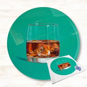 Uisge Beatha, Glass Cutting Board by Scott McGregor