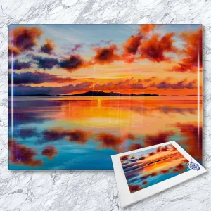 Reflections, Glass Cutting Board by Scott McGregor
