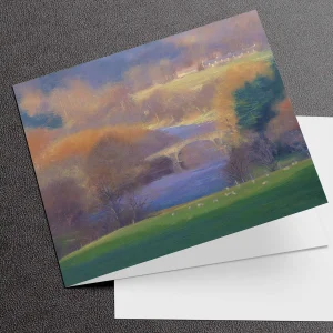 Spring Haze, Greeting Card by Colin Robertson