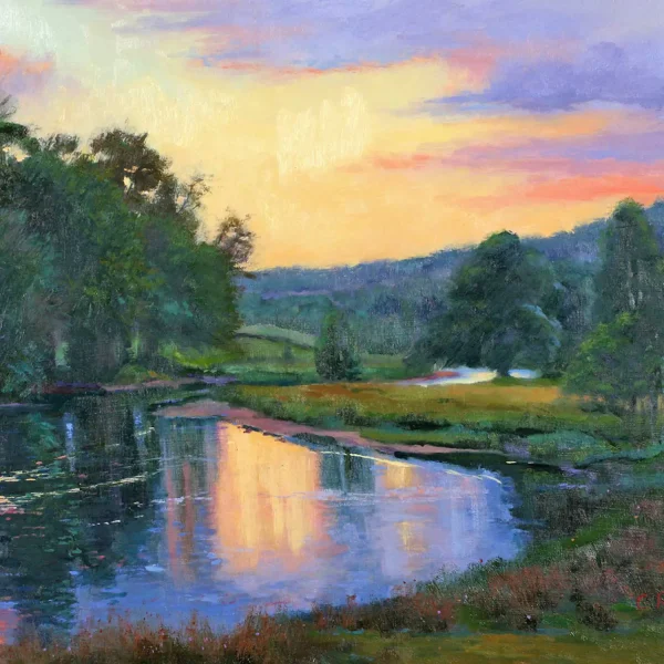 The Last of the Sun, Greeting Card by Colin Robertson - Image 2