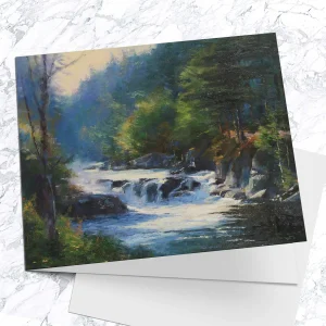 Afternoon Sunlight, Greeting Card by Colin Robertson