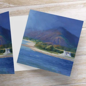 Sunshine through the rain, Greeting Card by Colin Robertson