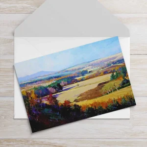 Spring on Soutra, Greeting Card by Colin Robertson