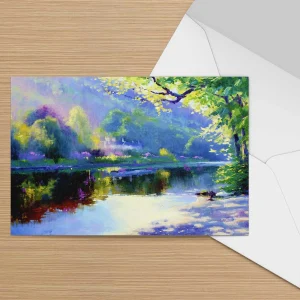 Summer Morning, Greeting Card by Colin Robertson