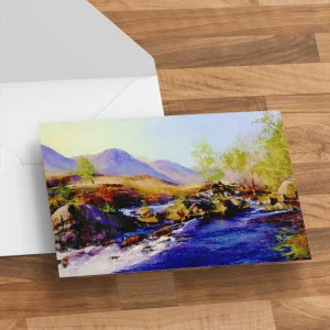 Promise of Autumn, Glen Lyon, Greeting Card by Colin Robertson