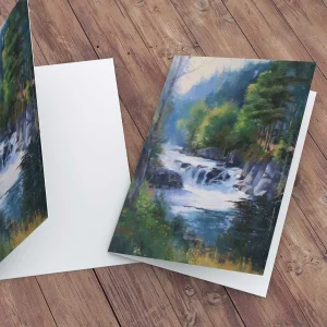 Aberfeldy, Greeting Card by Colin Robertson
