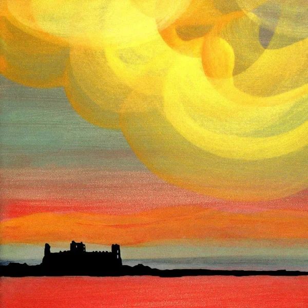 Summer Sunset over Tantallon Castle, Greeting Card by Esther Cohen - Image 2