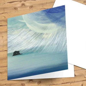 Blue Bass, Greeting Card by Esther Cohen
