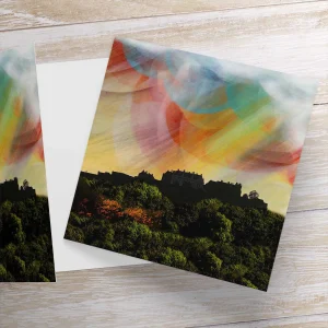 Stirling Castle, Greeting Card by Esther Cohen