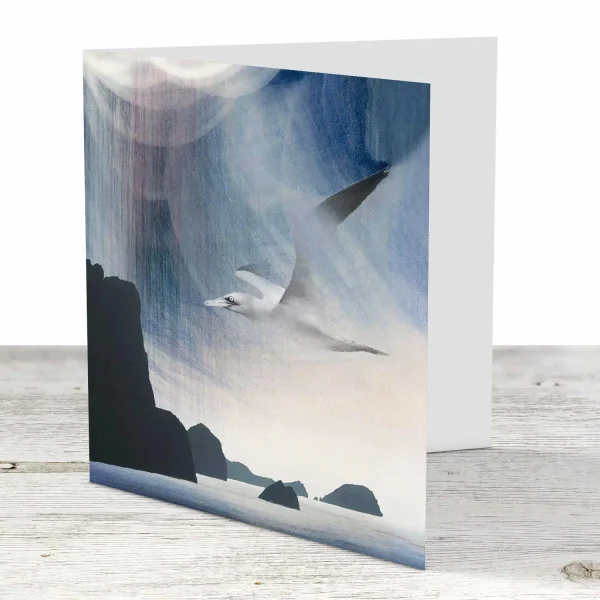 Sula Over St. Kilda 1, Greeting Card by Esther Cohen