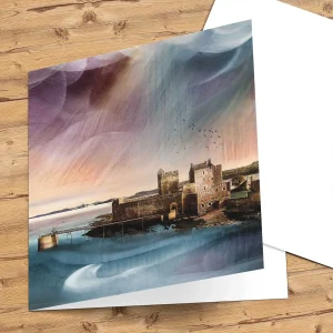 Blackness Castle, Greeting Card by Esther Cohen