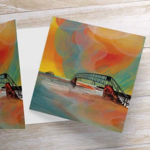 BTN, Dunbar Bass, Greeting Card by Esther Cohen