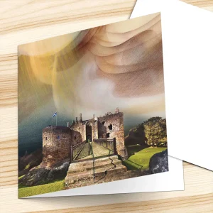 Dirleton Castle, Greeting Card by Esther Cohen