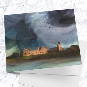 Linlithgow Palace, West Lothian, Greeting Card by Esther Cohen