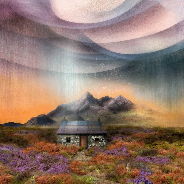 Cuillins Bothy, Greeting Card by Esther Cohen - Image 2