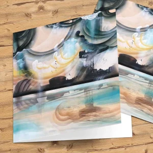 Glasgow Waterfront, Greeting Card by Esther Cohen