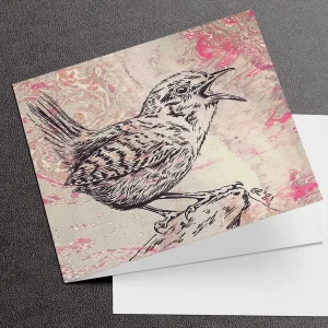Thrush, Greeting Card by Estelle Richardson