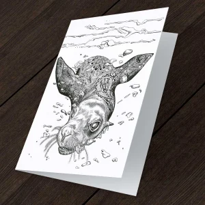 Seal Hello, Greeting Card by Estelle Richardson