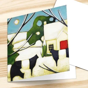 Winter Galloway, Greeting Card by Fiona Millar