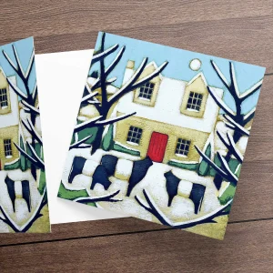 Winter, Greeting Card by Fiona Millar