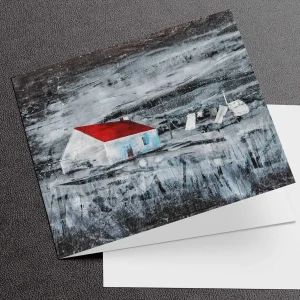 One Window, One Door, Greeting Card by Fiona Matheson