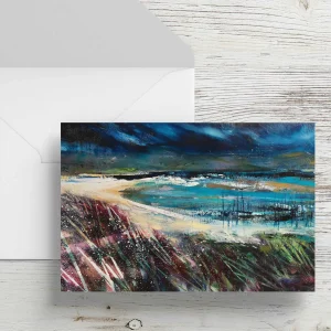 Sea Breeze, Greeting Card by Fiona Matheson