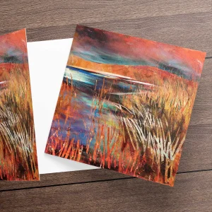 Intensity, Greeting Card by Fiona Matheson